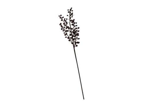 Glittertak - L76cm Bordeaux