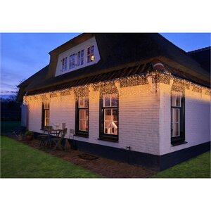 Gordijnverlichting 1000l. warm wit - afbeelding 3