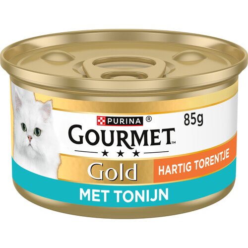 Gourmet Gold Blik Hartige Torentjes Tonijn - 85gr