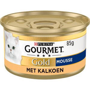 Gourmet Gold Blik Mousse Kalkoen - 85gr - afbeelding 1