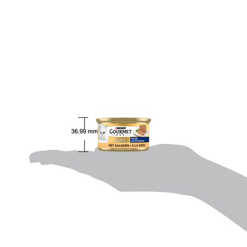 Gourmet Gold Blik Mousse Kalkoen - 85gr - afbeelding 3