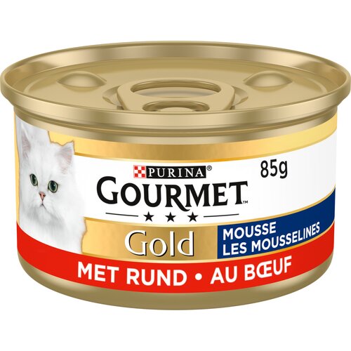 Gourmet Gold Blik Mousse Rund - 85gr - afbeelding 1
