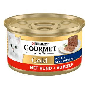 Gourmet Gold Blik Mousse Rund - 85gr - afbeelding 2