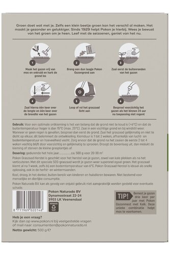 Grasz Herstel SOS 500gr - afbeelding 2