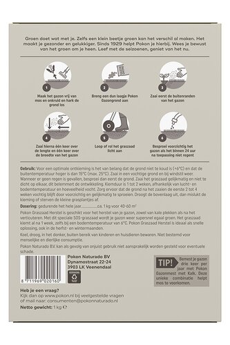 Graszaad HerstelSOS 1kg - afbeelding 2