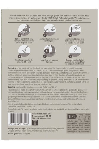 Graszaad Inzaai 250gr - afbeelding 2