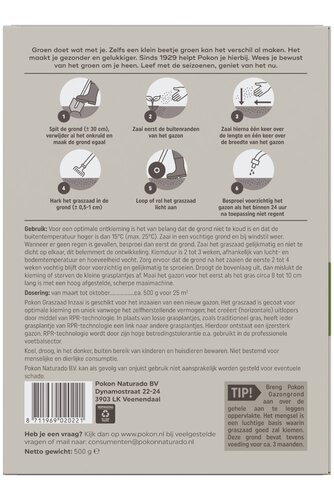 Graszaad Inzaai 500gr - afbeelding 2