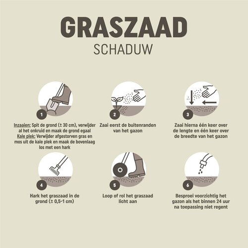 Graszaad Schaduw 1kg - afbeelding 5