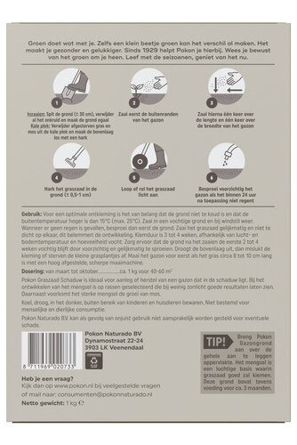 Graszaad Schaduw 1kg - afbeelding 2