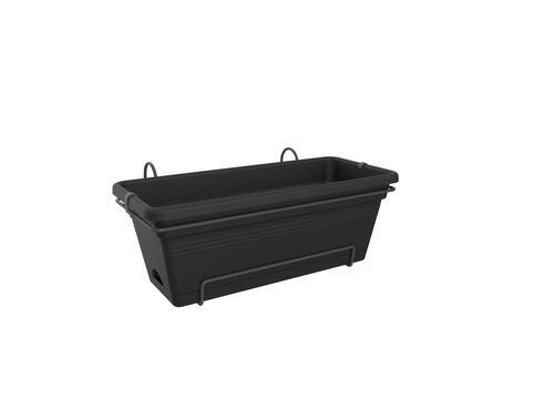 green basics balkonbak xl allin1 55cm living black