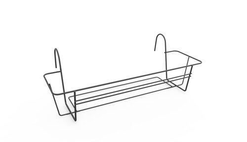 green basics balkonrek 60cm antraciet