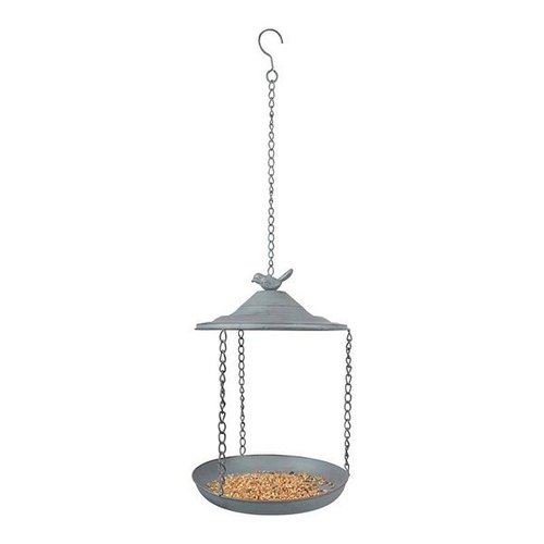 Grey Metal hangend voederhuis