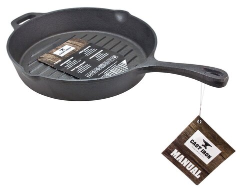 Grillpan gietijzer 26,5cm