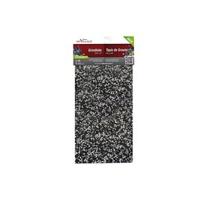 GRINDFOLIE ZWART/WIT 30X14CM - afbeelding 2