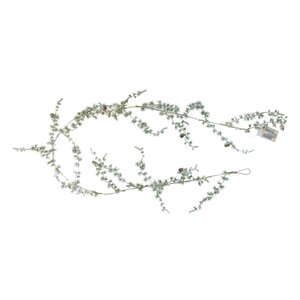 Guirlande prelit 180cm 25L snow finish