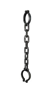 Halloween ketting met handboeien - L92cm