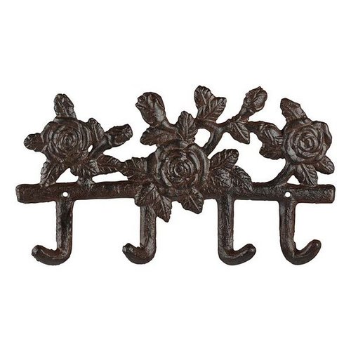 Hanger 4 haken rozen