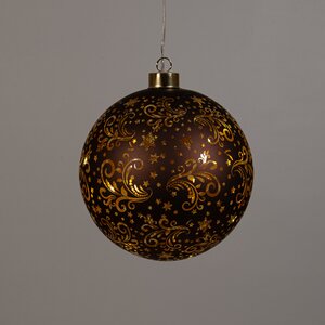 Anna's Collection hanger bal glas LED - D 15 cm