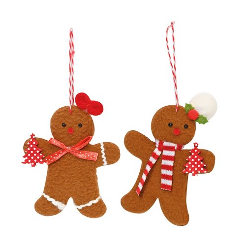 Hanger gingerbread poppetje