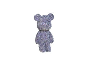 Hanger Teddy H 24 cm groot paars
