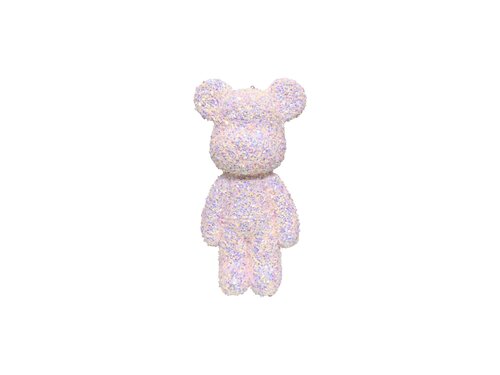 Hanger Teddy H 24 cm groot roze
