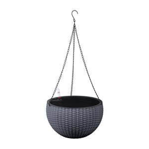 Hanging basket D 26 x H 16 cm Grijs