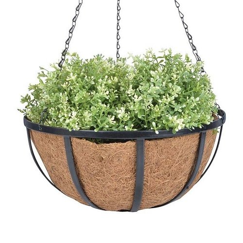 Hangingbasket 30 cm zwart S
