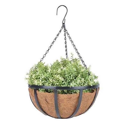 Hangingbasket 35 cm zwart L
