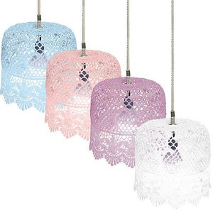 Hanglamp voor buiten 4 kleuren ass.