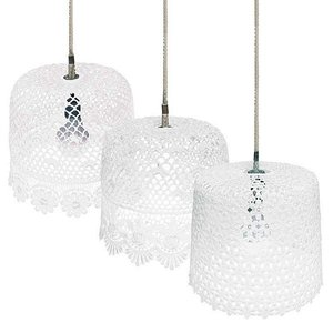 Hanglamp voor buiten wit ass.