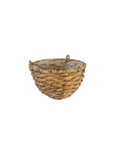 Hangmand Gevlochten Look - D26xH17cm Naturel