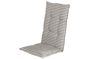 Hartman Poule Black Hoge Rug tuinkussen 123x50x8 - afbeelding 1