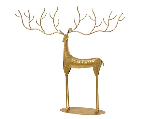 Hert ijzer - L49xH44,5cm Goud