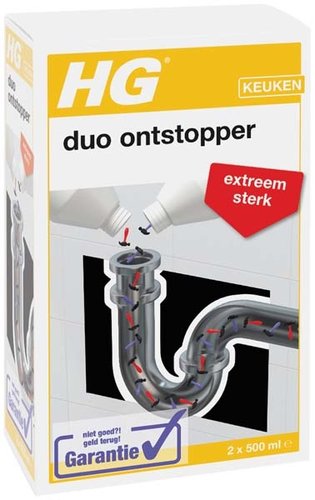HG duo ontstopper 1 L