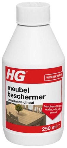 HG meubel beschermer onbehandeld hout 250 ml