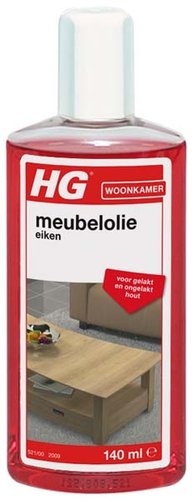 HG meubelolie eiken 140 ml