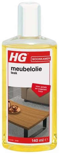 HG meubelolie teak 140 ml