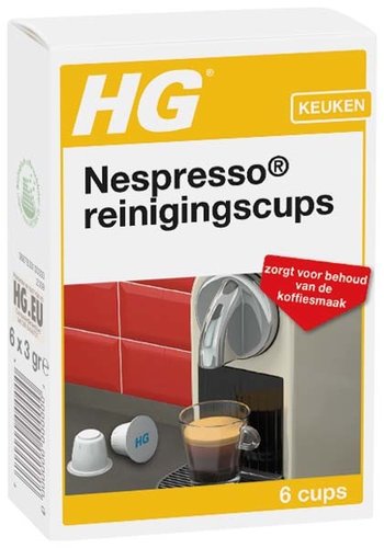 HG Nespresso® reinigingscups 1 st