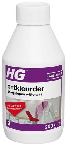 HG ontkleurder doorgelopen witte was 200 gr