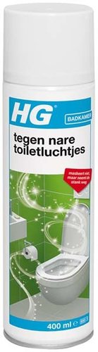 HG tegen nare toiletluchtjes 400 ml