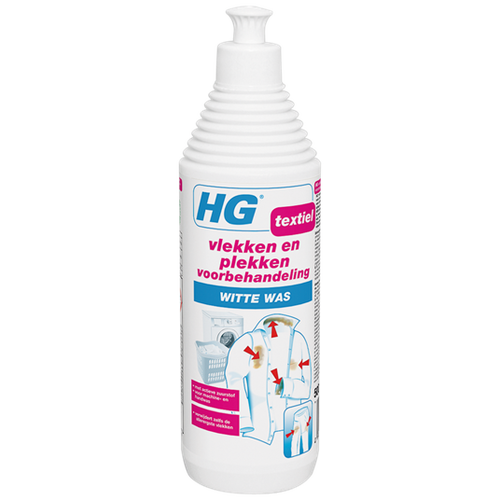 HG vlekken en plekken voorbehandeling voor de witte was 500 ml