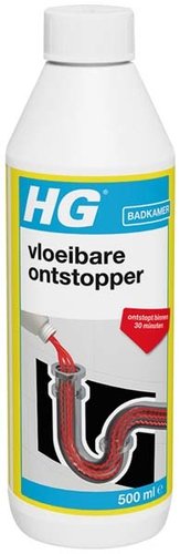 HG vloeibare ontstopper (500 ml) 500 ml