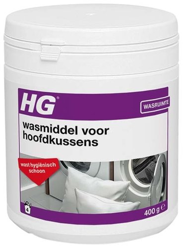 HG wasmiddel voor hoofdkussens 400 gr