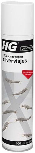 HGX spray tegen zilvervisjes 400 ml