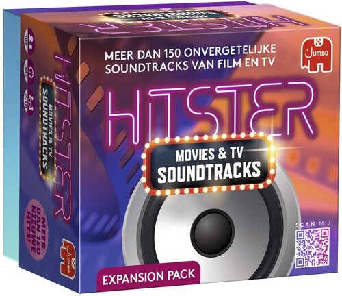 Hitster Soundtracks Uitbreidingsset voor Partyspel - afbeelding 1