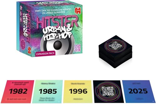 Hitster Urban & Hip-Hop Uitbreidingsset voor Partyspel - afbeelding 2