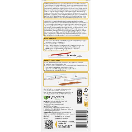 HOME DEFENSE® Bedwantsen Lijmvallen 2 stuks - afbeelding 3
