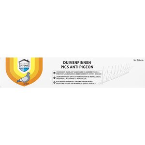 HOME DEFENSE® Duivenpinnen 2,5 meter (5 x 50 cm) - afbeelding 1