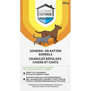 HOME DEFENSE® Honden en Katten Afweermiddel Korrels 300g - afbeelding 1