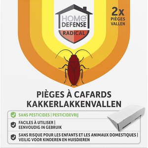 HOME DEFENSE® Kakkerlakkenvallen 2 stuks - afbeelding 1